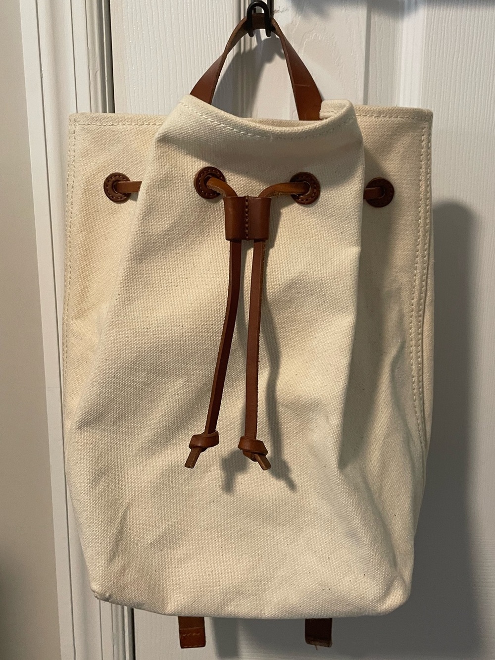 Madewell Canvas Drawstring Backpack